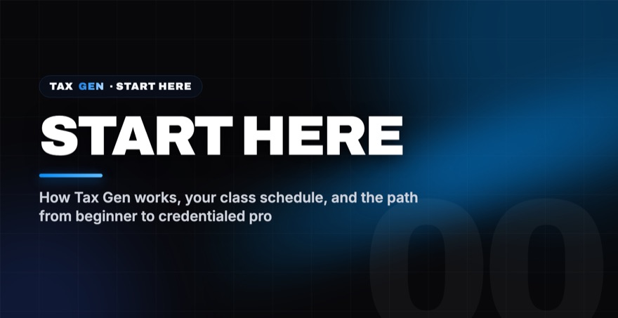 Start Here course cover
